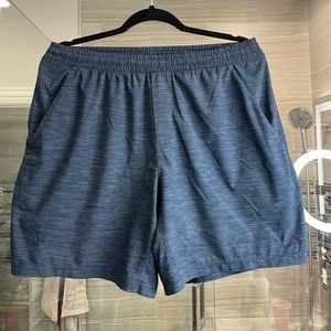 Lululemon Navy Pace Breaker Short 7” LL